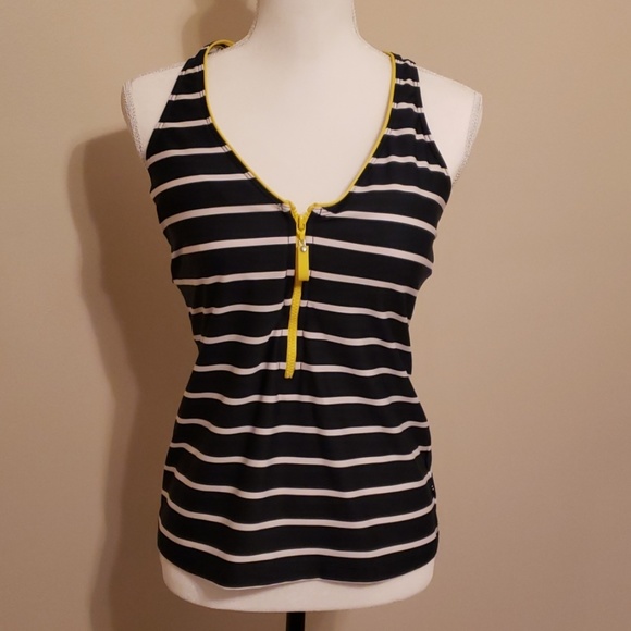 Nautica Other - Nautica Navy & White Tankini Top sz 12